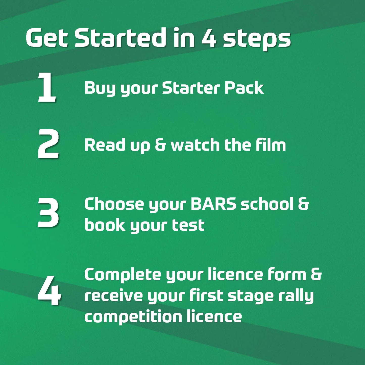 Your First Stage Rally Competition Licence (BARS)